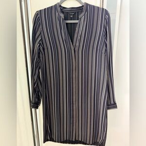 Striped Black and White Blouse